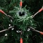 Árbol de Navidad artificial con bisagras y nieve flocada 210 cm de vidaXL, Arboles de navidad - Ref: Foro24-356758, Precio: 8...