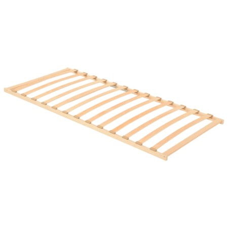 Somier de láminas con 13 listones 90x200 cm de vidaXL, Camas y somieres - Ref: Foro24-327257, Precio: 61,32 €, Descuento: %