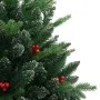 Árbol de Navidad artificial con bisagras y frutos rojos 150 cm de vidaXL, Arboles de navidad - Ref: Foro24-356732, Precio: 73...