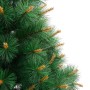 Árbol de Navidad artificial con bisagras y soporte 180 cm de vidaXL, Arboles de navidad - Ref: Foro24-356752, Precio: 93,01 €...