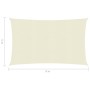 Toldo de vela crema HDPE 160 g/m² 5x8 m de vidaXL, Sombrillas - Ref: Foro24-311193, Precio: 78,66 €, Descuento: %