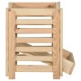Caja para patatas madera maciza de pino 60x40x50 cm de vidaXL, Cestas para almacenaje - Ref: Foro24-327328, Precio: 63,53 €, ...