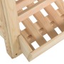 Caja para patatas madera maciza de pino 60x40x50 cm de vidaXL, Cestas para almacenaje - Ref: Foro24-327328, Precio: 63,53 €, ...