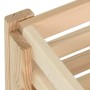 Caja para patatas madera maciza de pino 60x40x50 cm de vidaXL, Cestas para almacenaje - Ref: Foro24-327328, Precio: 63,53 €, ...