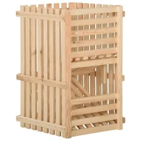 Caja para patatas madera maciza de pino 50x50x80 cm de vidaXL, Cestas para almacenaje - Ref: Foro24-327329, Precio: 92,31 €, ...