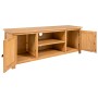 Mueble para el televisor madera maciza de roble 110x35x44 cm de vidaXL, Muebles TV - Ref: Foro24-327434, Precio: 163,35 €, De...