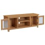 Mueble para TV madera maciza de roble 110x35x44 cm de vidaXL, Muebles TV - Ref: Foro24-327435, Precio: 167,55 €, Descuento: %