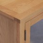 Mueble para TV madera maciza de roble 110x35x44 cm de vidaXL, Muebles TV - Ref: Foro24-327435, Precio: 167,55 €, Descuento: %