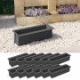 Jardineras para europalés 12 uds PP gris 36x13,5x9,5 cm en Macetas y jardineras | Comprar online en Foru.es