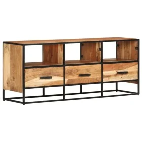 Mueble para la TV madera maciza de acacia 110x30x45 cm de vidaXL, Muebles TV - Ref: Foro24-327448, Precio: 162,99 €, Descuent...