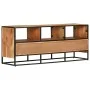 Mueble para la TV madera maciza de acacia 110x30x45 cm de vidaXL, Muebles TV - Ref: Foro24-327448, Precio: 162,99 €, Descuent...