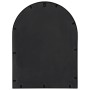 Espejo de jardín hierro negro para exterior 60x45 cm en Espejos | Comprar online en Foru.es