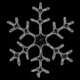 Figura de Navidad de copo de nieve con LED 2 piezas 59x59 cm de vidaXL, Luces de Navidad - Ref: Foro24-3154291, Precio: 74,52...