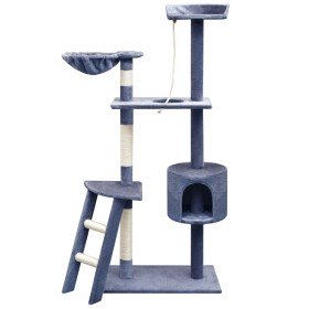 Rascador para gatos poste rascador de sisal 150 cm azul oscuro en Mobiliario para gatos | Comprar online en Foru.es