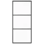 Schiebetür mit ESG-Glas und Aluminiumbeschlägen 90x205 cm von vidaXL, Türen - Ref: Foro24-3081940, Preis: 241,93 €, Rabatt: %