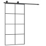 Puerta corredera set herrajes vidrio ESG aluminio 102,5x205 cm de vidaXL, Puertas para el hogar - Ref: Foro24-3152143, Precio...