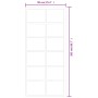 Puerta corredera con herrajes ESG vidrio y aluminio 90x205 cm de vidaXL, Puertas - Ref: Foro24-3081958, Precio: 209,28 €, Des...