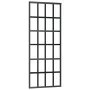 Puerta corredera con herrajes ESG vidrio y aluminio 76x205 cm de vidaXL, Puertas - Ref: Foro24-3081962, Precio: 194,12 €, Des...