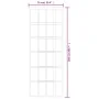 Puerta corredera con herrajes ESG vidrio y aluminio 76x205 cm de vidaXL, Puertas - Ref: Foro24-3081962, Precio: 194,12 €, Des...