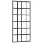Puerta corredera con herrajes ESG vidrio y aluminio 90x205 cm de vidaXL, Puertas - Ref: Foro24-3081964, Precio: 249,68 €, Des...