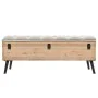 Banco de almacenaje madera maciza de abeto 110 cm de vidaXL, Bancos para recibidores y almacenamiento - Ref: Foro24-339294, P...
