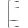 Schiebetür mit ESG-Aluminium-Glasbeschlagsatz 90x205 cm von vidaXL, Türen für zu Hause - Ref: Foro24-3152141, Preis: 313,57 €...