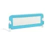 Barandilla de seguridad cama de niño poliéster azul 120x42 cm de vidaXL, Barandillas de seguridad - Ref: Foro24-10172, Precio...