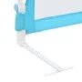Barandilla de seguridad cama de niño poliéster azul 120x42 cm de vidaXL, Barandillas de seguridad - Ref: Foro24-10172, Precio...