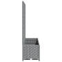 Jardinera con enrejado PP gris claro 120x40x136 cm de vidaXL, Maceteros y jardineras - Ref: Foro24-153274, Precio: 130,12 €, ...