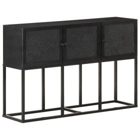 Aparador de madera maciza de mango 115x30x76 cm de vidaXL, Aparadores - Ref: Foro24-323579, Precio: 145,16 €, Descuento: %