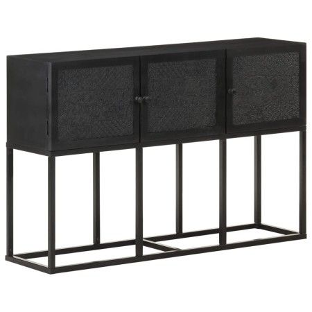 Aparador de madera maciza de mango 115x30x76 cm de vidaXL, Aparadores - Ref: Foro24-323579, Precio: 145,16 €, Descuento: %