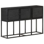 Aparador de madera maciza de mango 115x30x76 cm de vidaXL, Aparadores - Ref: Foro24-323579, Precio: 145,16 €, Descuento: %