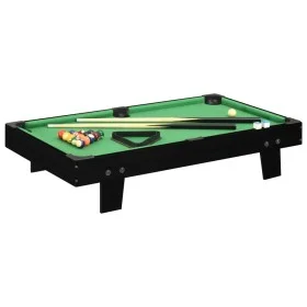 Mini mesa de billar negro y verde 92x52x19 cm de vidaXL, Mesas de billar - Ref: Foro24-92500, Precio: 102,44 €, Descuento: %