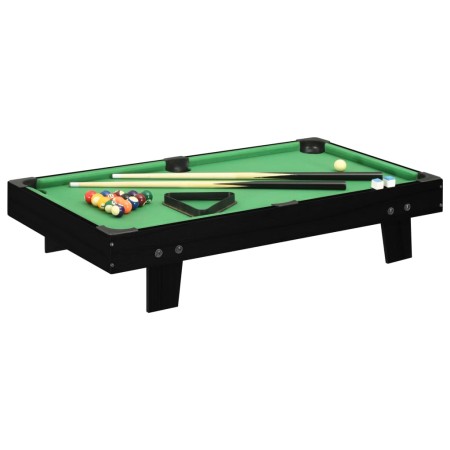 Mini mesa de billar negro y verde 92x52x19 cm de vidaXL, Mesas de billar - Ref: Foro24-92500, Precio: 86,43 €, Descuento: %