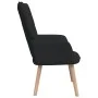 Relaxation armchair with black fabric footrest by vidaXL, Armchairs - Ref: Foro24-327936, Price: 135,28 €, Discount: %
