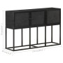 Aparador de madera maciza de mango 115x30x76 cm de vidaXL, Aparadores - Ref: Foro24-323579, Precio: 145,16 €, Descuento: %