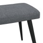 Sillón de relax con taburete tela gris oscuro de vidaXL, Sillones - Ref: Foro24-327953, Precio: 124,05 €, Descuento: %