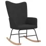Black fabric rocking chair by vidaXL, Rocking chairs - Ref: Foro24-328013, Price: 121,21 €, Discount: %