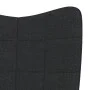 Black fabric rocking chair by vidaXL, Rocking chairs - Ref: Foro24-328013, Price: 121,21 €, Discount: %