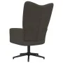 Sillón de relax de terciopelo gris oscuro de vidaXL, Sillones - Ref: Foro24-328096, Precio: 135,71 €, Descuento: %