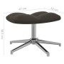 Silla de relajación con taburete terciopelo gris oscuro de vidaXL, Sillones - Ref: Foro24-328129, Precio: 152,74 €, Descuento: %