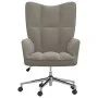 Light Gray Velvet Relaxation Chair by vidaXL, Armchairs - Ref: Foro24-328161, Price: 115,60 €, Discount: %