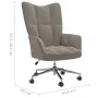 Light Gray Velvet Relaxation Chair by vidaXL, Armchairs - Ref: Foro24-328161, Price: 115,60 €, Discount: %
