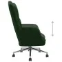 Silla de relajación de terciopelo verde oscuro de vidaXL, Sillones - Ref: Foro24-328163, Precio: 128,99 €, Descuento: %