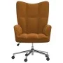 Sillón de relax de terciopelo marrón de vidaXL, Sillones - Ref: Foro24-328169, Precio: 138,40 €, Descuento: %