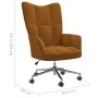 Sillón de relax de terciopelo marrón de vidaXL, Sillones - Ref: Foro24-328169, Precio: 138,40 €, Descuento: %
