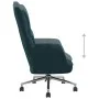 Sillón de relax de terciopelo azul de vidaXL, Sillones - Ref: Foro24-328171, Precio: 130,95 €, Descuento: %