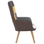Silla de relajación de tela patchwork de vidaXL, Sillones - Ref: Foro24-328183, Precio: 112,58 €, Descuento: %