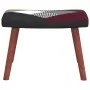 Silla de relajación con reposapiés tela patchwork de vidaXL, Sillones - Ref: Foro24-328196, Precio: 143,76 €, Descuento: %