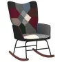 Silla mecedora de tela patchwork de vidaXL, Mecedoras - Ref: Foro24-328203, Precio: 101,20 €, Descuento: %